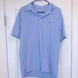 Vineyard Vines men’s light blue polo
